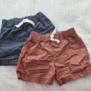 Carter's Kids' Shorts Set - Blue and Brown